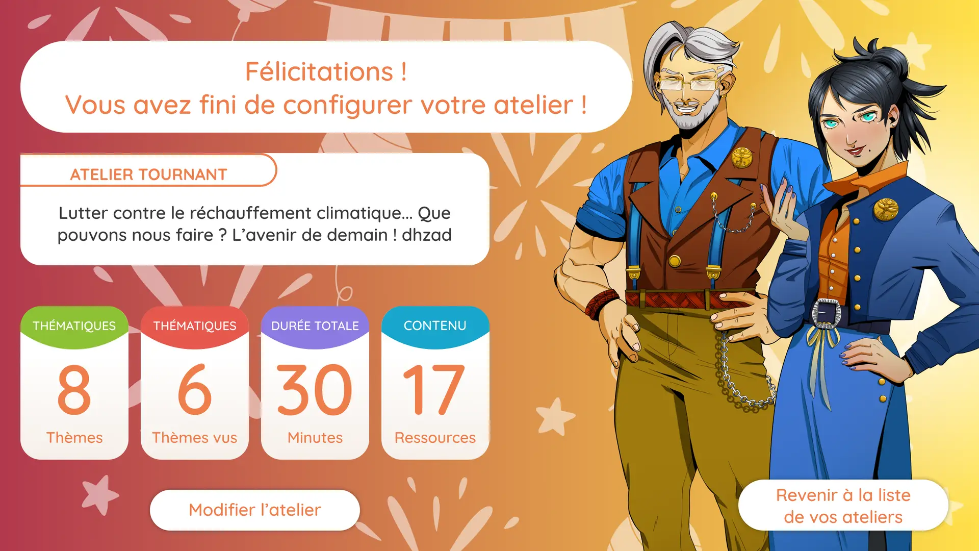 Image fin de l'atelier