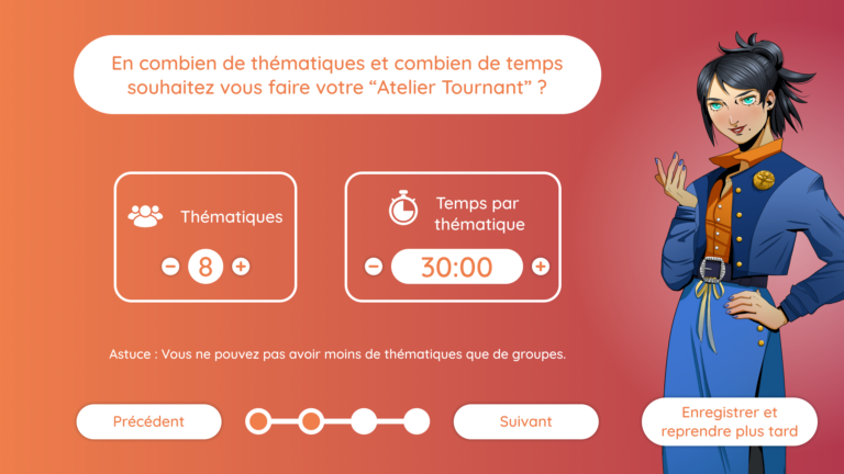MAIA Atelier Choix des thématiques et du temps des ateliers
