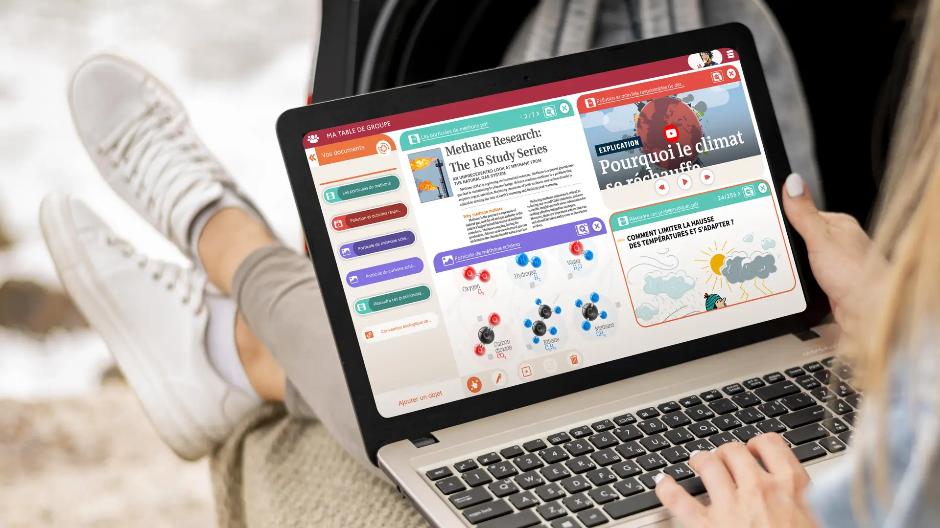 MAIA Atelier Affichage de la solution sur un ordinateur