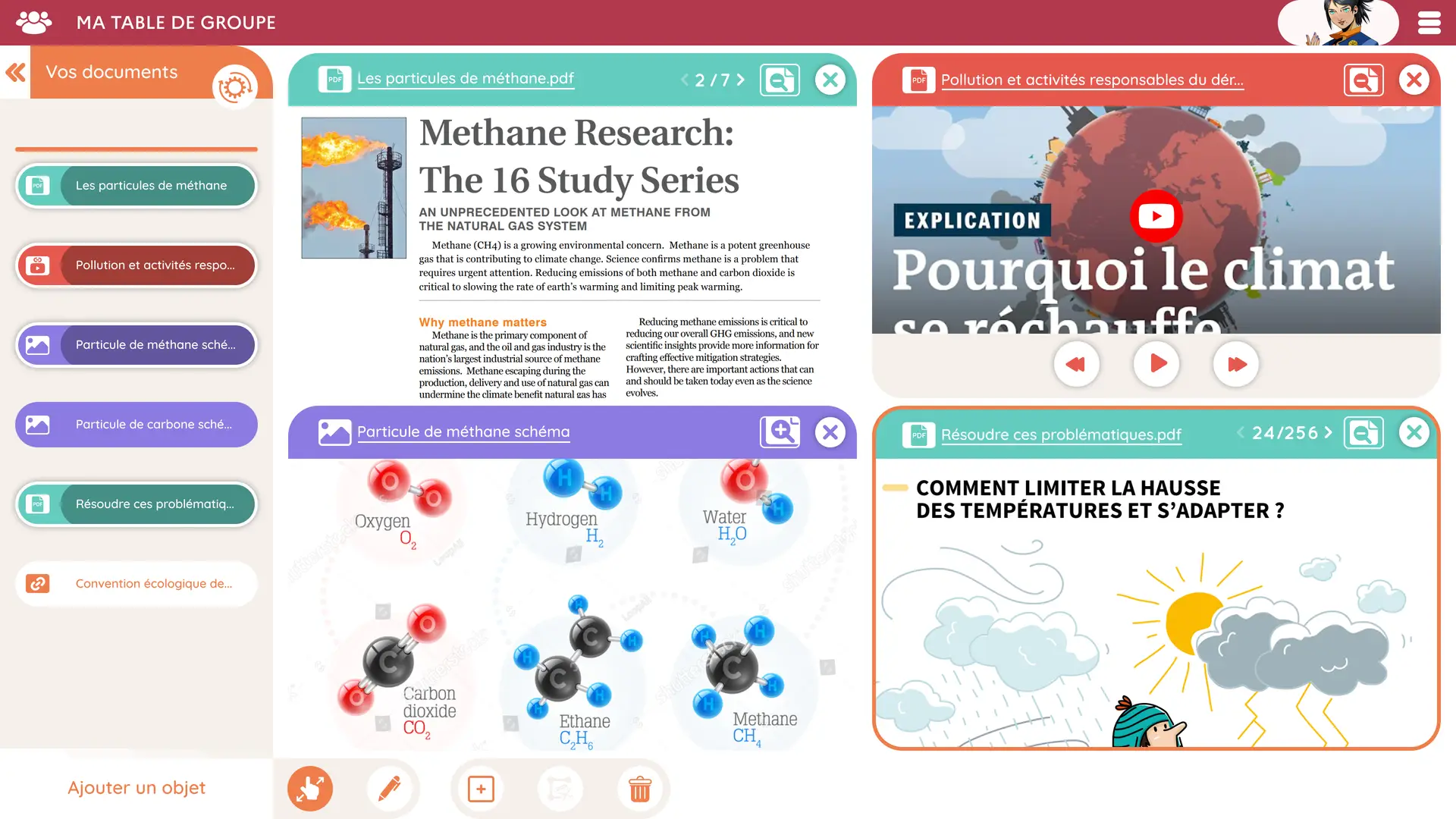 MAIA Atelier Affichage des documents liés d'une table